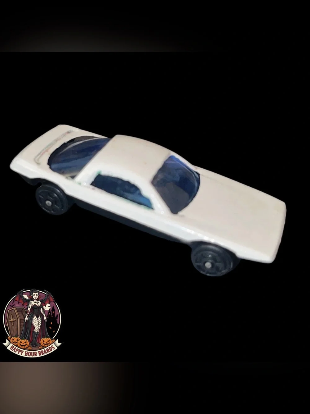 White Generic Diecast Car 1:64 Unknown Brand